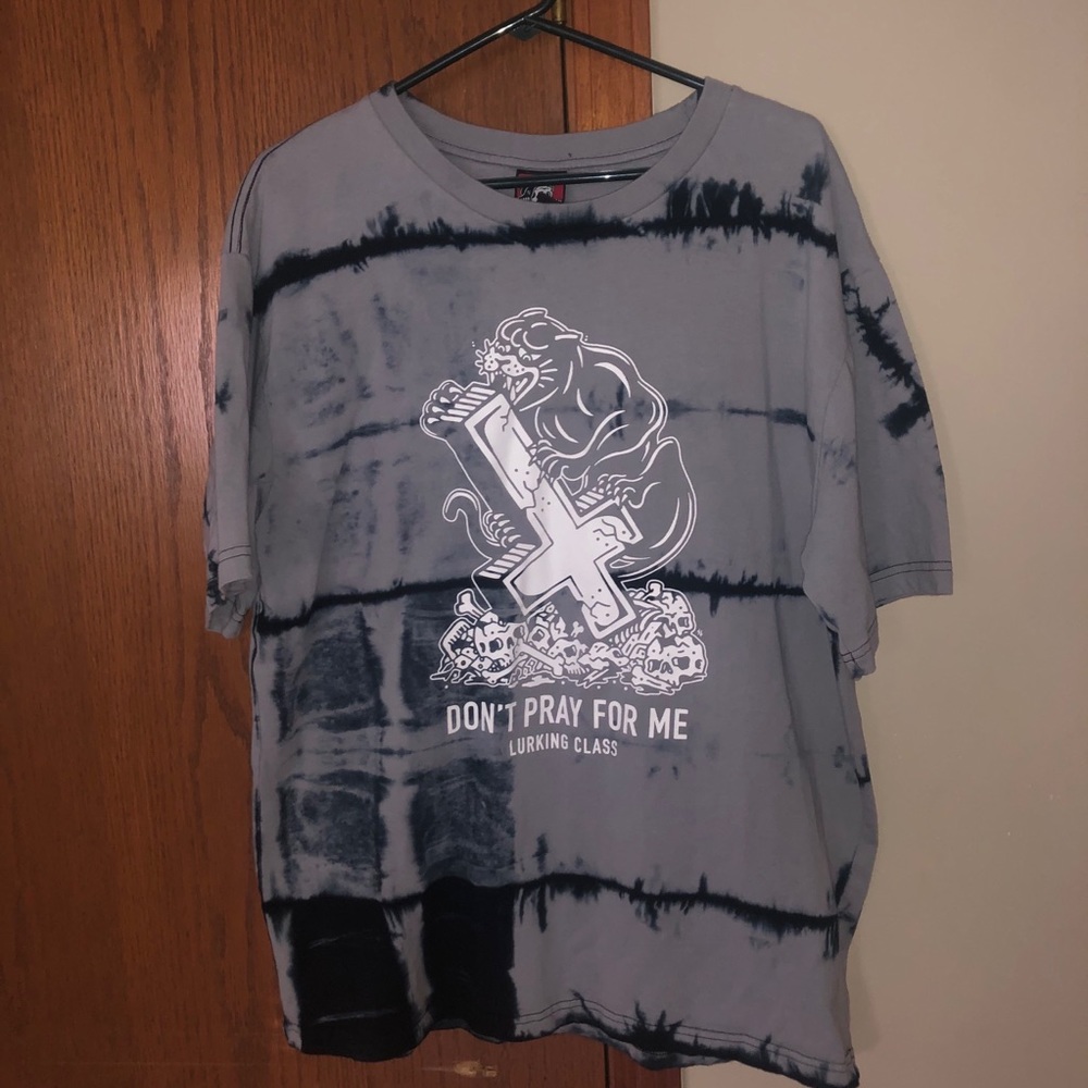 Bleached Sketchy Tank Tee